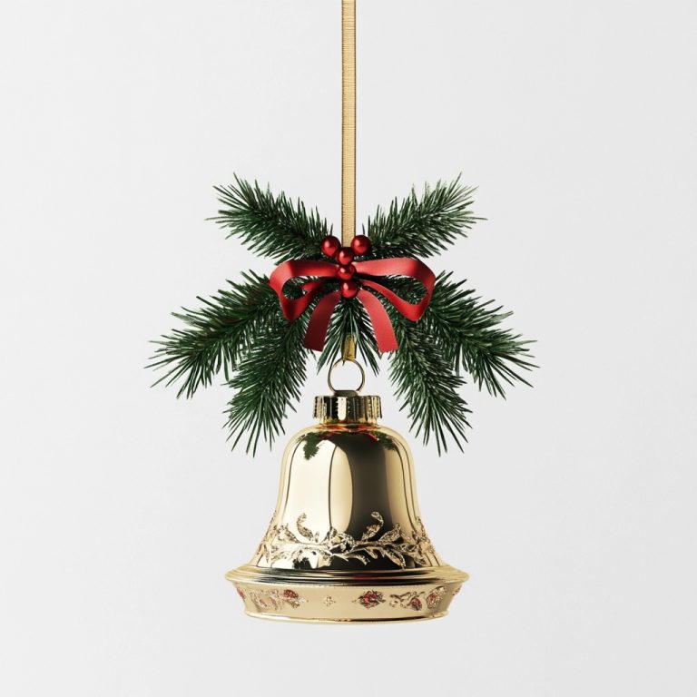 3D Christmas Bell Effect