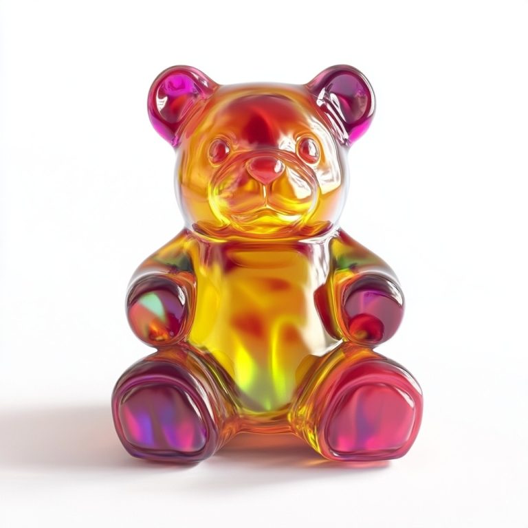 3D Gummy Bear Sculpture