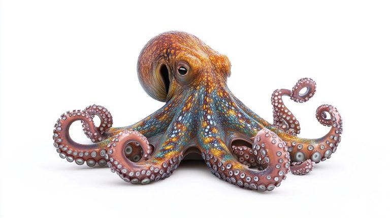 3D Octopus Underwater Illumination