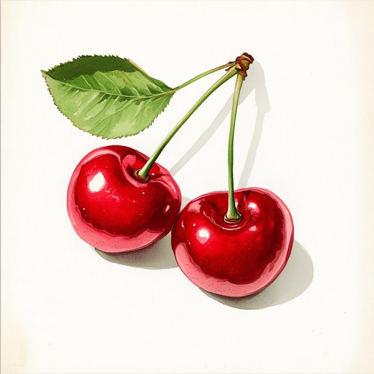 Airbrushed Vintage Cherries