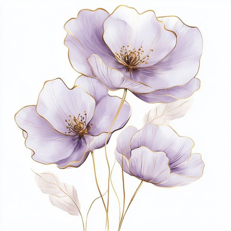 Anemone Botanical 4