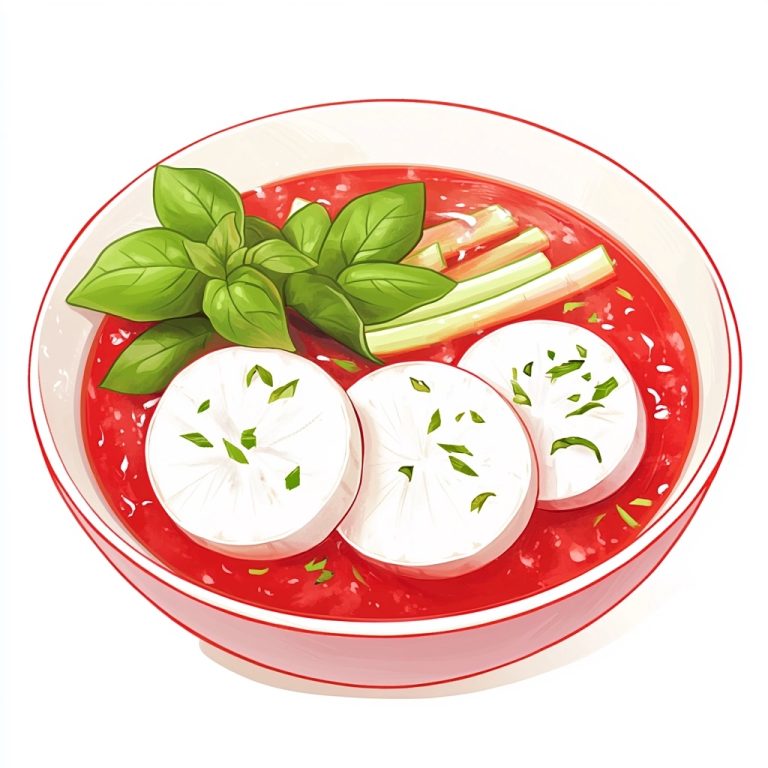 Anime Radish Soup Dish