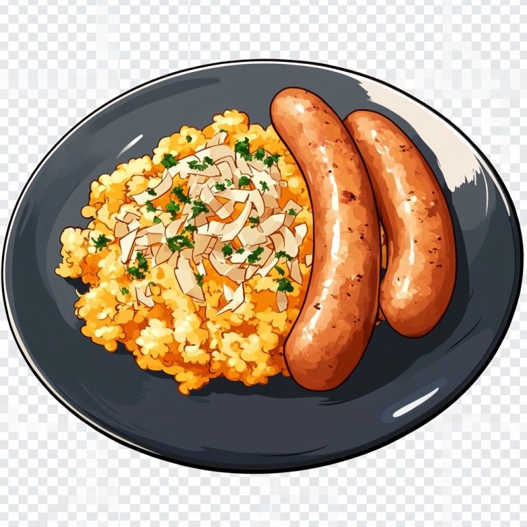 Anime Scramble with Sausages