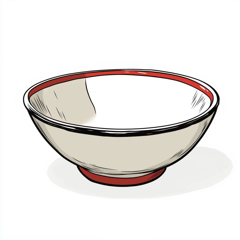 Anime Style Empty Dish