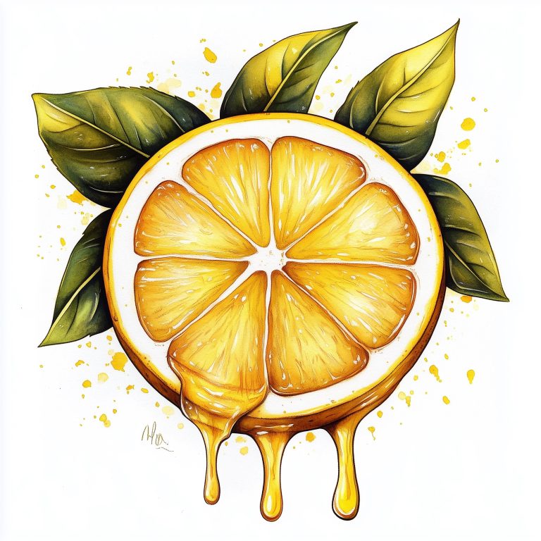 Art Nouveau Lemon Logo