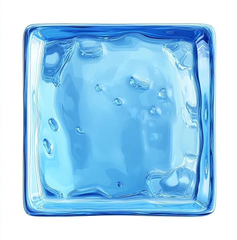 Blue Glass Plate Anime