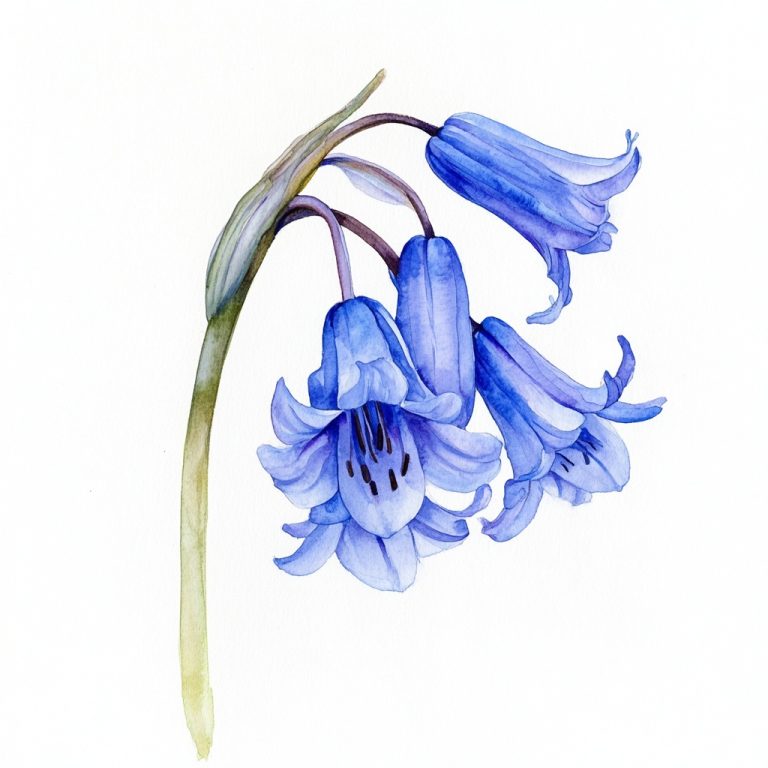 Bluebell Floral 2