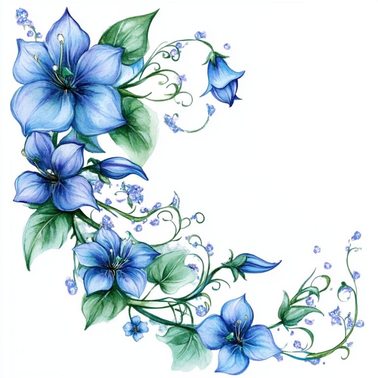 Bluebell Floral 6