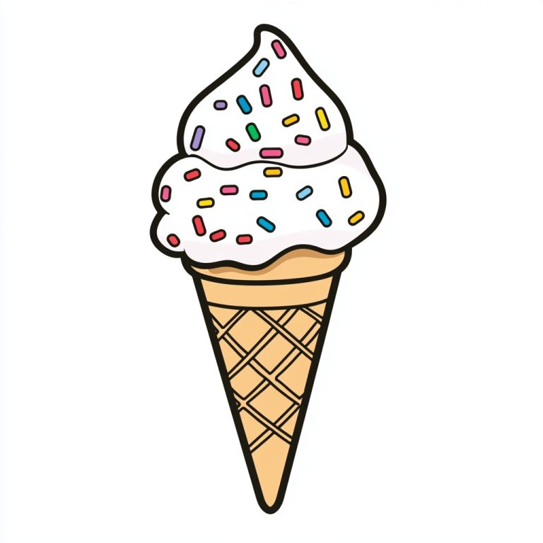 Bold Ice Cream Cone