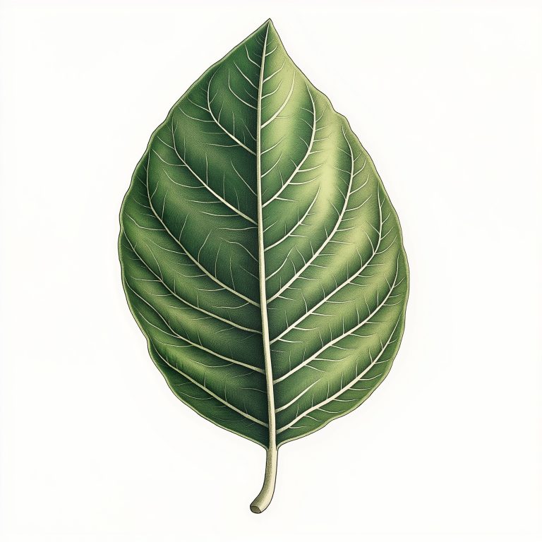 Botanical Leaf Illustration