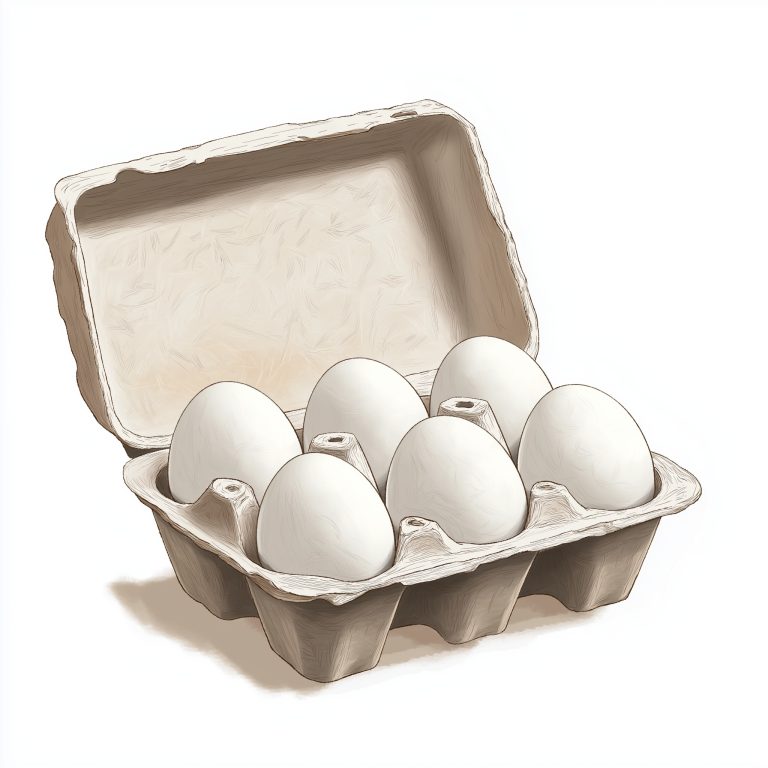 Bright Cartoon Egg Carton