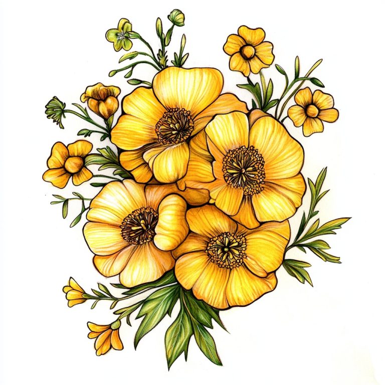 Buttercup Floral 2