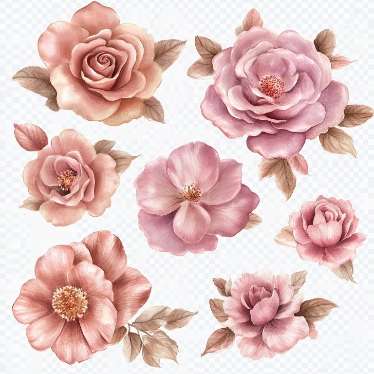 Camellia Floral 12