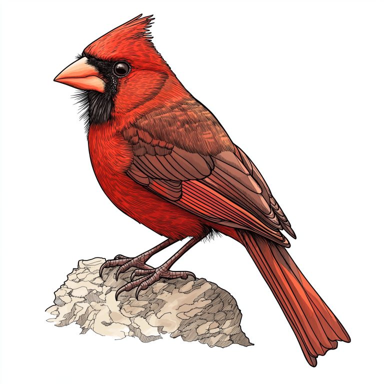 Cardinal Bird 8