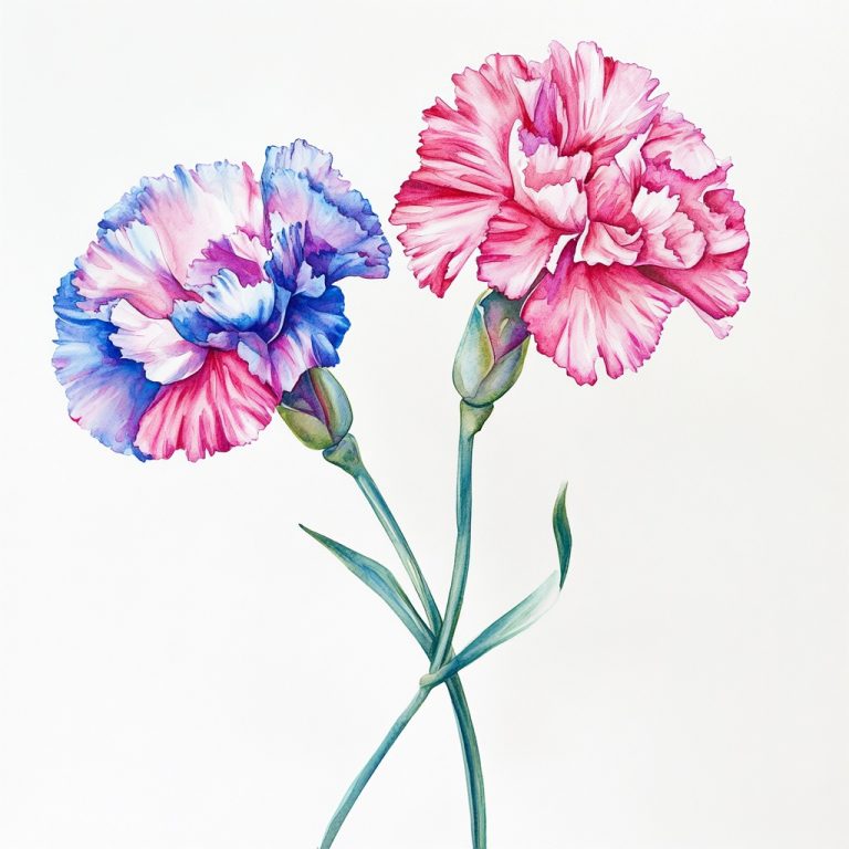 Carnation Floral 1