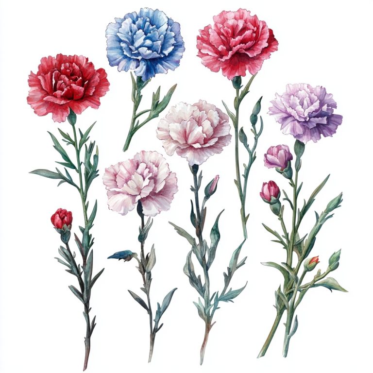 Carnation Floral 15