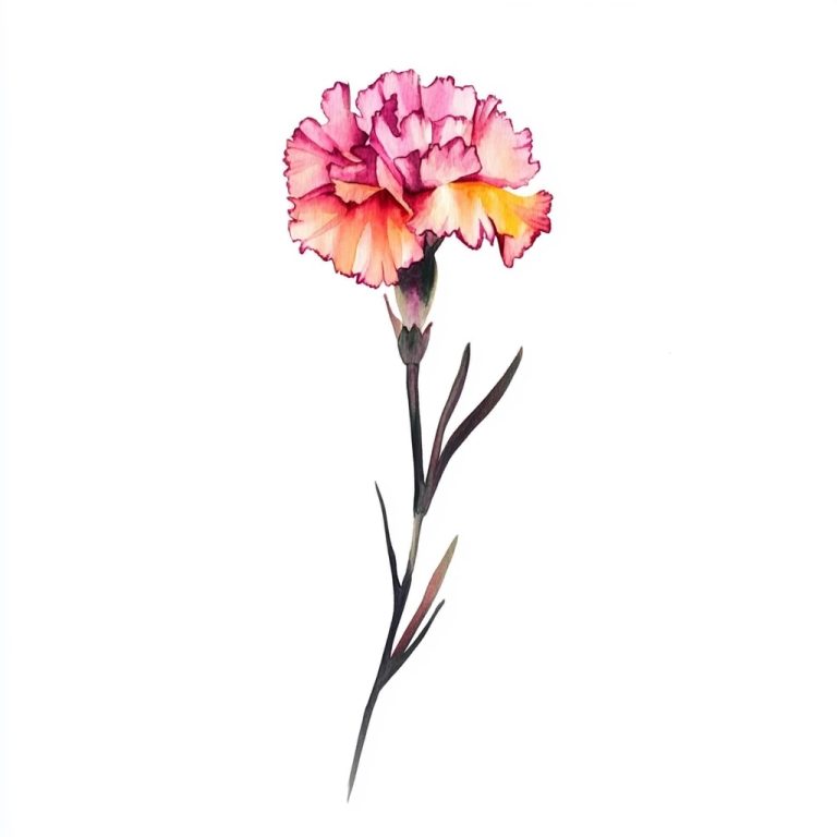 Carnation Floral 19