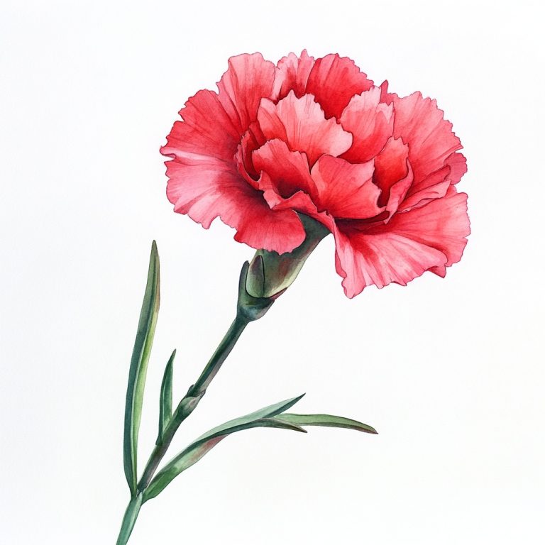 Carnation Floral 2