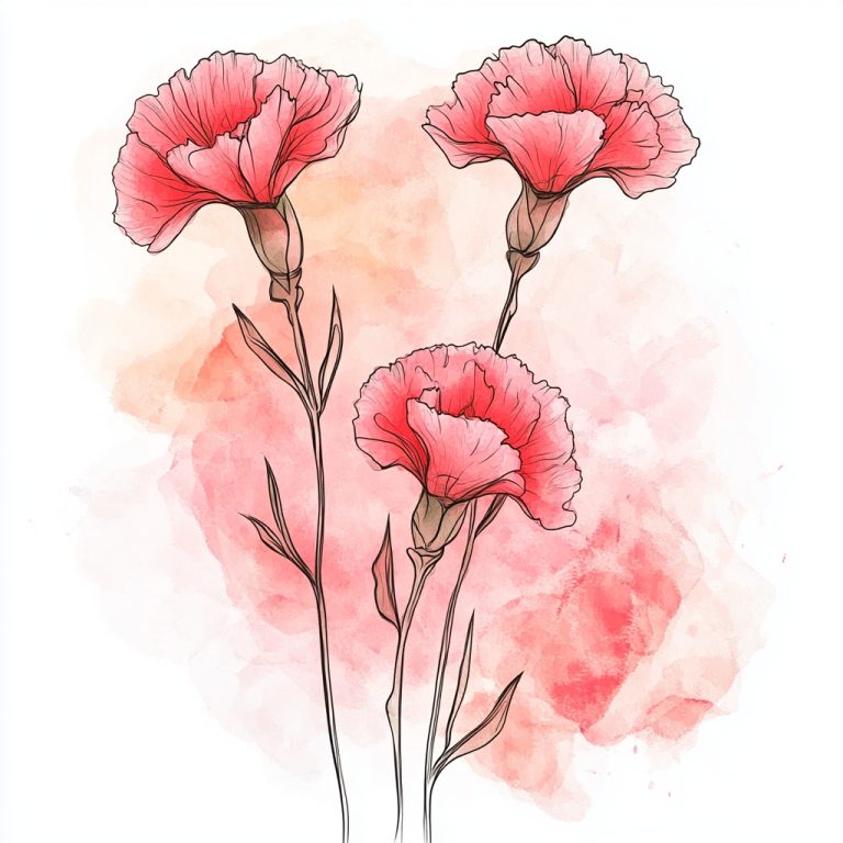 Carnation Floral 23