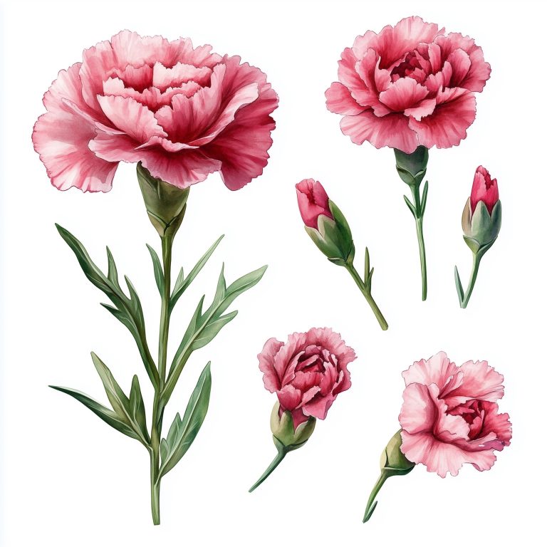 Carnation Floral 26