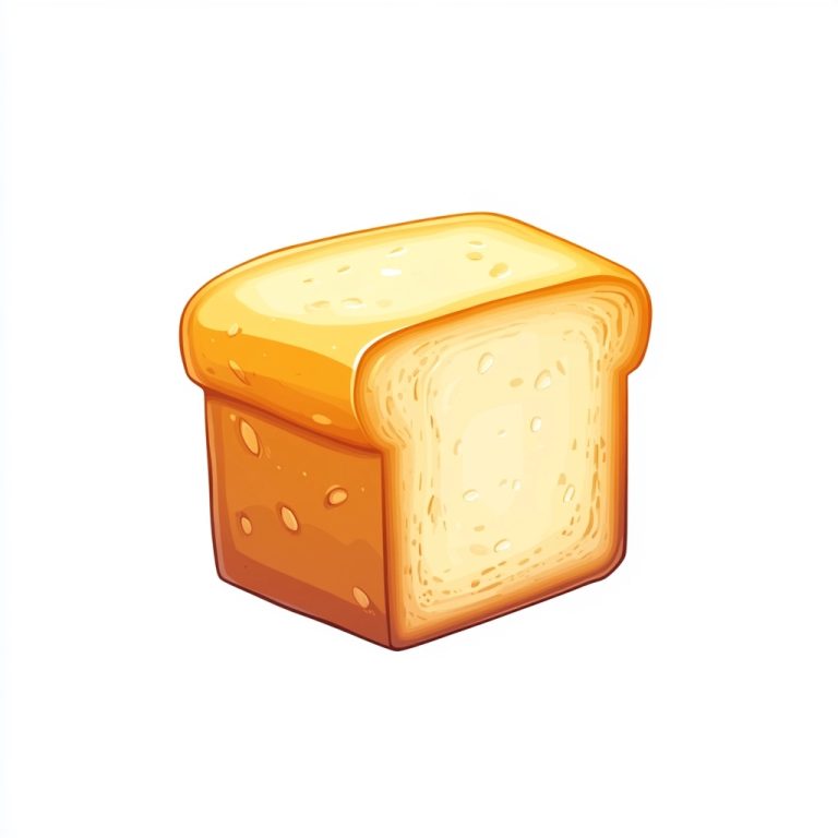 Cartoon Bread Icon