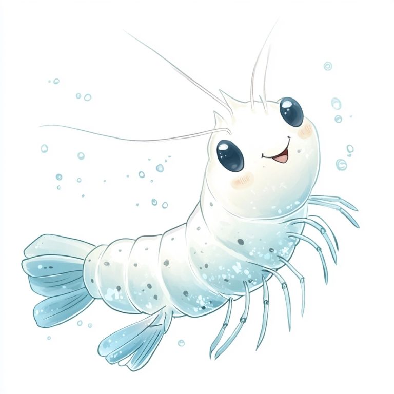 Cartoon Brine Shrimp Ghibli