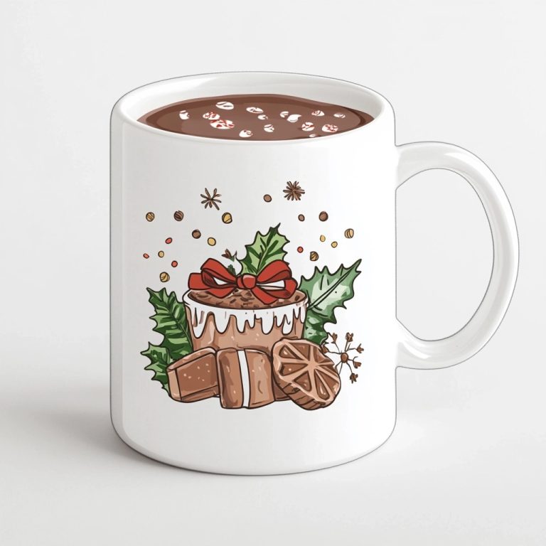 Cartoon Hot Chocolate Mug