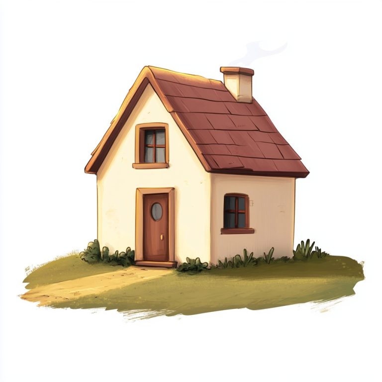 Cartoon House Illustration