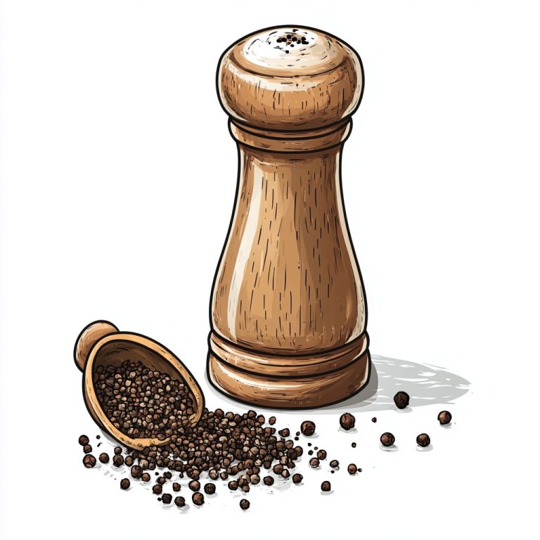 Cartoon Pepper Shaker Design