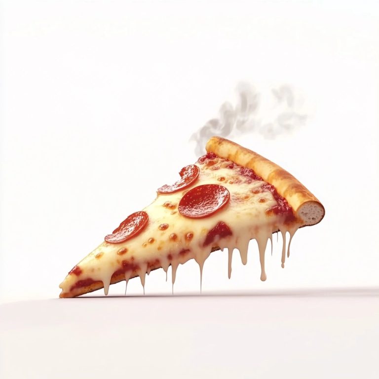 Cartoon Pizza Slice Animation