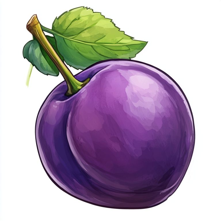 Cartoon Plum for Kids