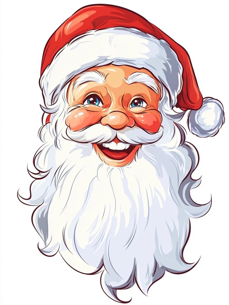 Cartoon Santa Clip Art