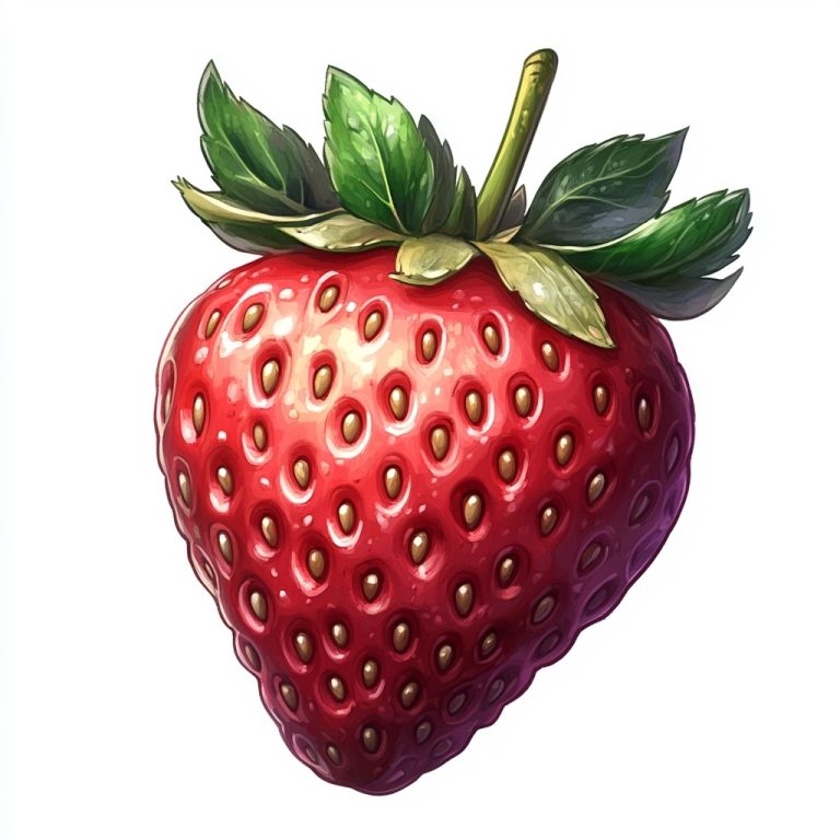 Cartoon Strawberry Illustration