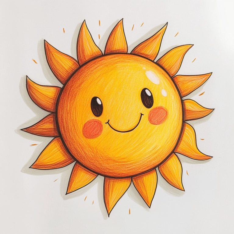 Cartoon Sun Illustration