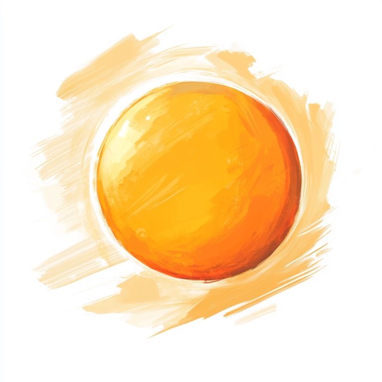 Cartoon Sunburst Illustration