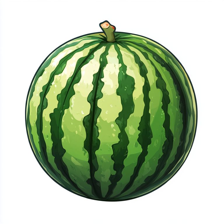 Cartoon Watermelon Illustration