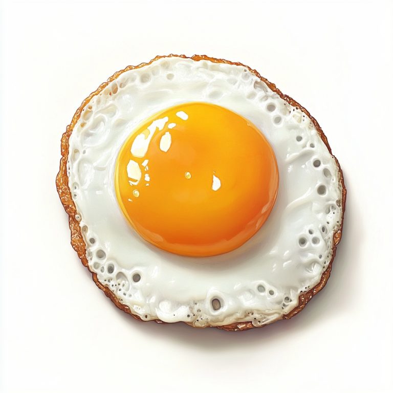 Castelaos Fried Egg Illustration