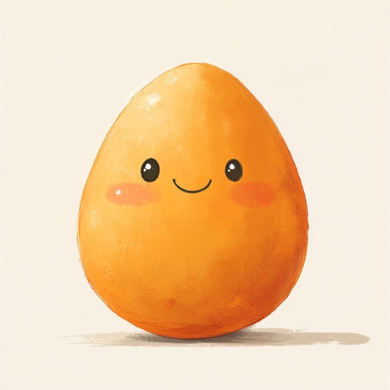 Charming Egg Illustration