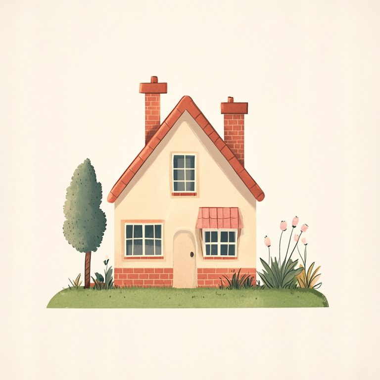 Childrens House with Brick Roof