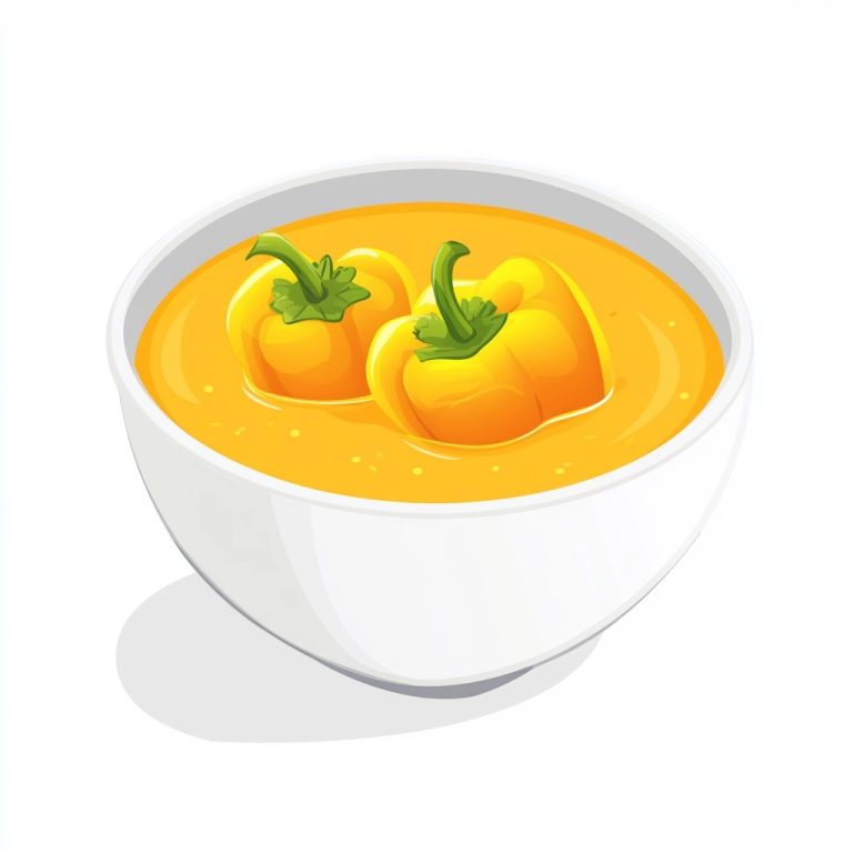 Childrens Illustration Yellow Soup