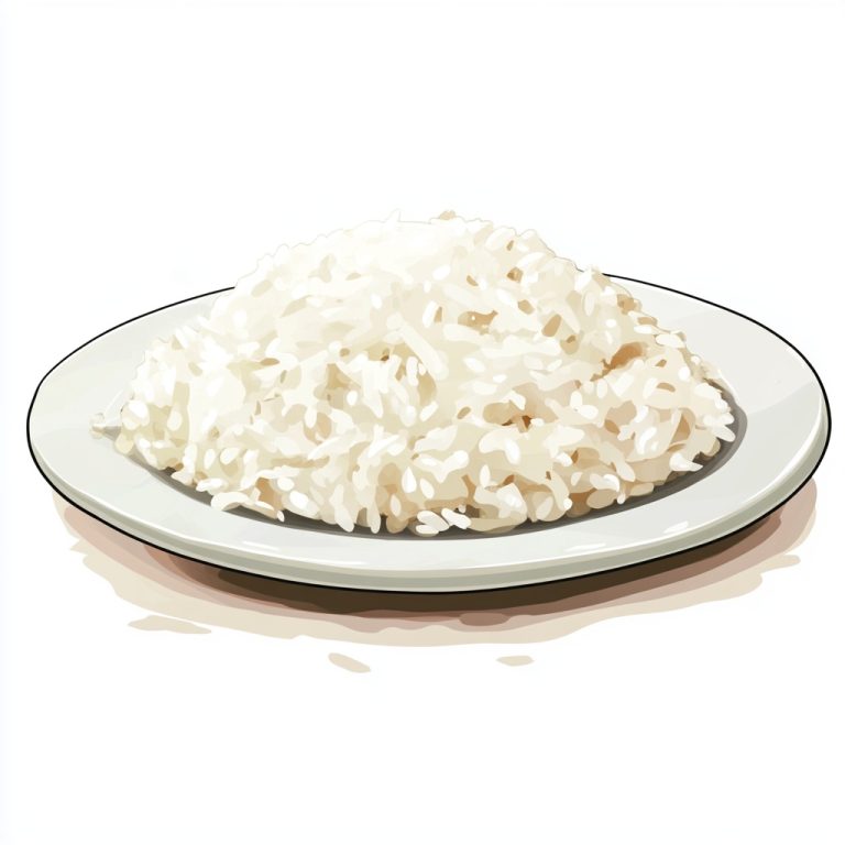 Childrens Illustration of Rice