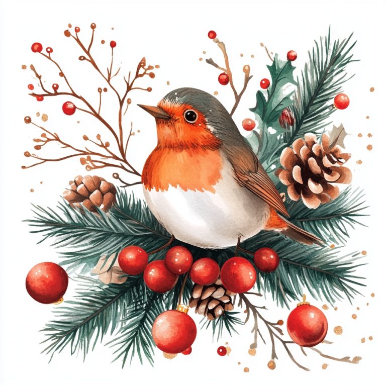 Christmas Clipart on White