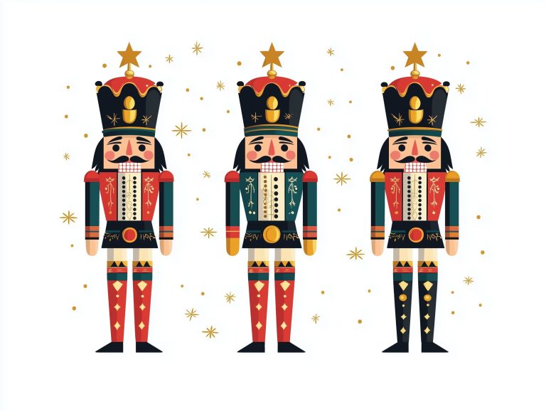 Christmas Nutcrackers T Shirt Design