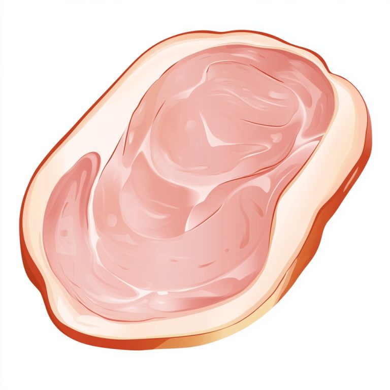 Clipart Ham Slice Top View