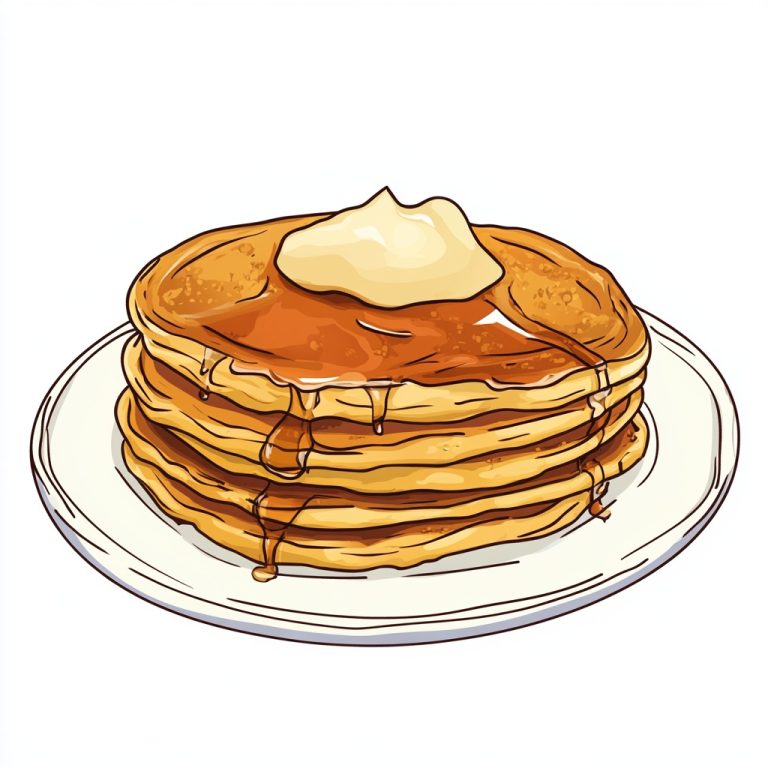 Clipart Pancakes Stack