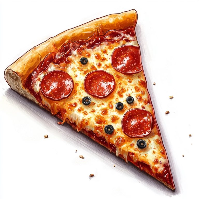 Clipart Pizza Slice Design