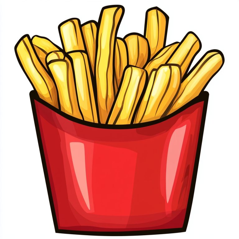 Clipart of French Fries