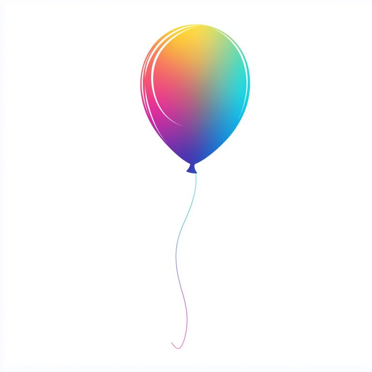 Colorful Balloon Logo Design