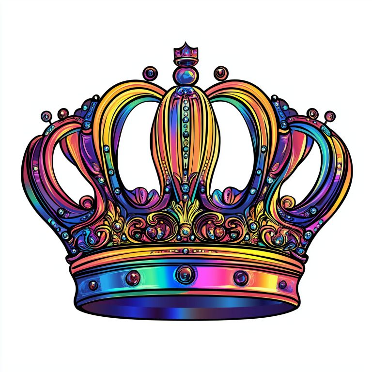 Colorful Clipart Crown