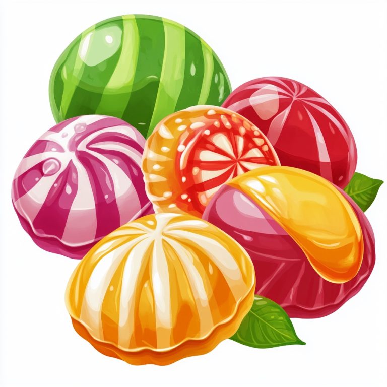 Colorful Jelly Candy Clipart